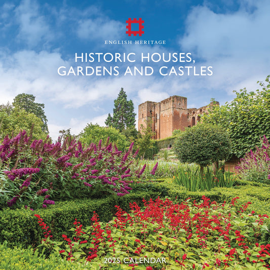 English Heritage Historic House   Gardens & Castles Wall Calendar 2025 (PFP)