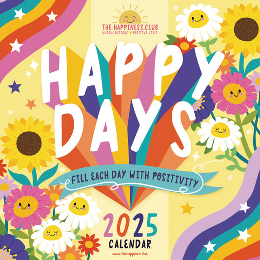 The Happiness Club Wall Calendar 2025 (PFP)