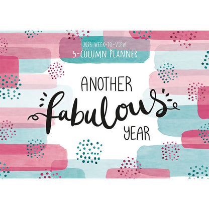 Another Fabulous Year Sherbet Wishes (Week To View) A4 Planner 2025