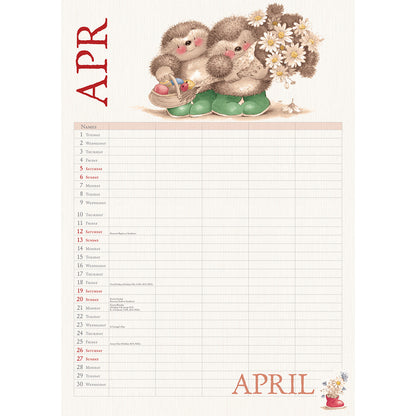 Country Companions (Month To View) A4 Planner 2025 (PFP)