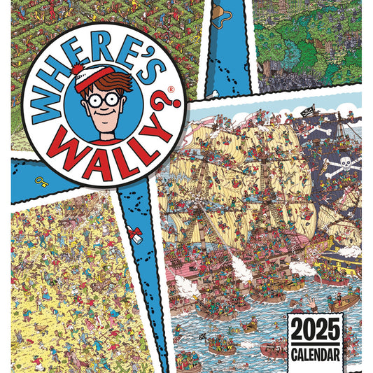 Wheres Wally Easel Calendar 2025 (PFP)