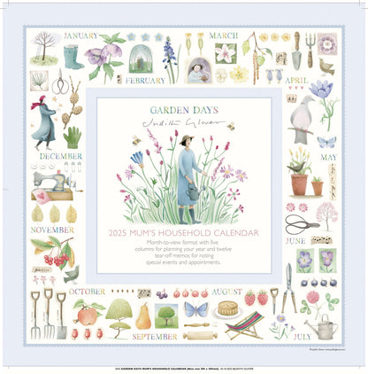 Garden Days Wall Planner 2025 (PFP)