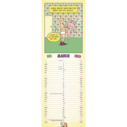 Derek & Madge His n Hers Planner Slim Slim Planner 2025 (PFP)