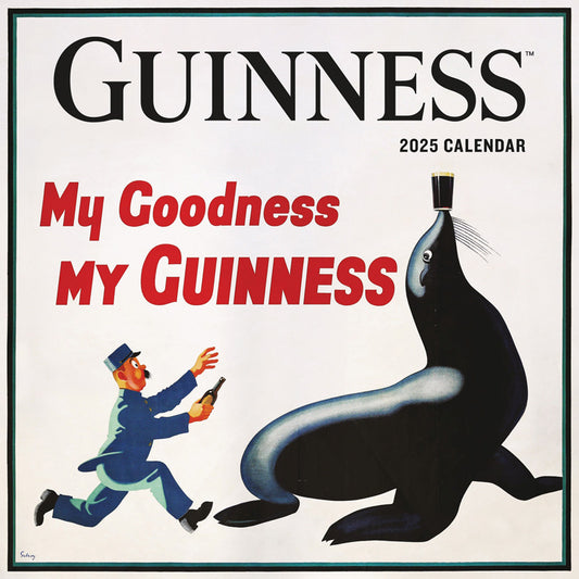 Guinness Poster Art Wall Calendar 2025 (PFP)