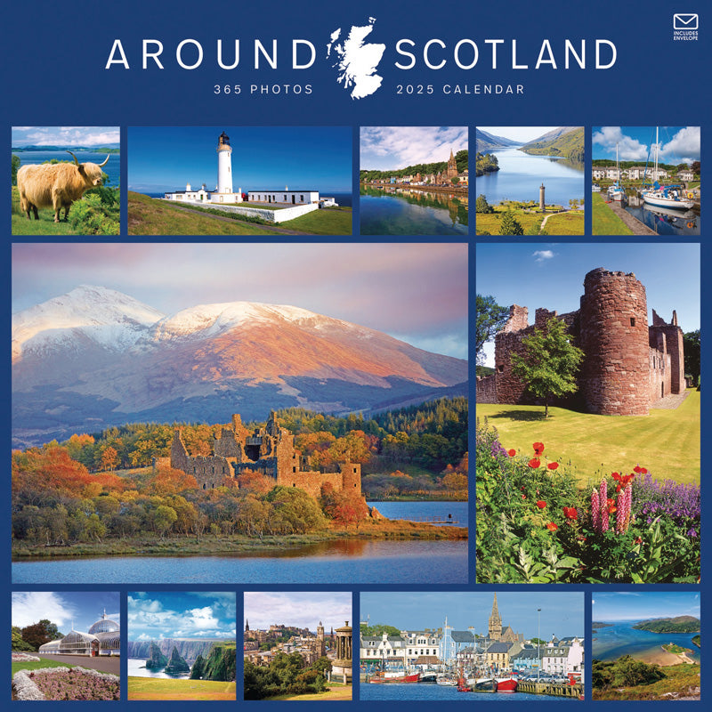 Around Scotland Wall Calendar 2025 (PFP)