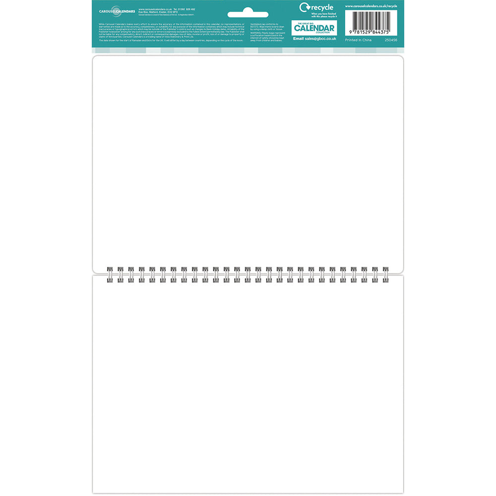 Essential Memo Calendar A3 Planner 2025