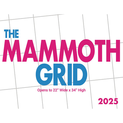 Mammoth Grid (Sunday Start) Planner 2025