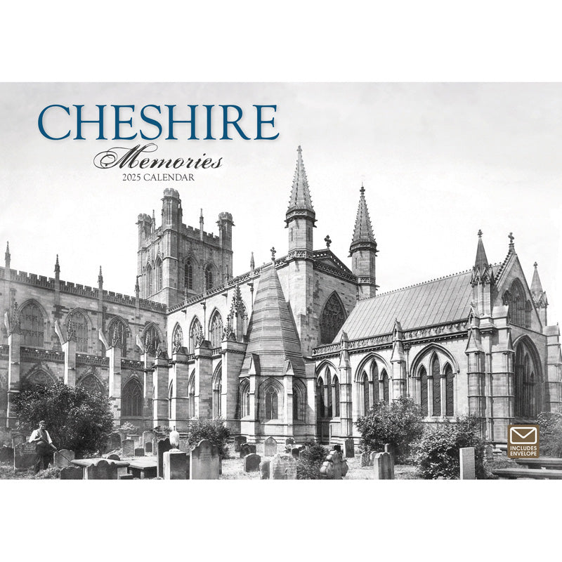 Cheshire Memories A4 Calendar 2025 (PFP) Otter House