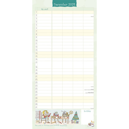 Super Mum by Kim Nash Wall Planner 2025