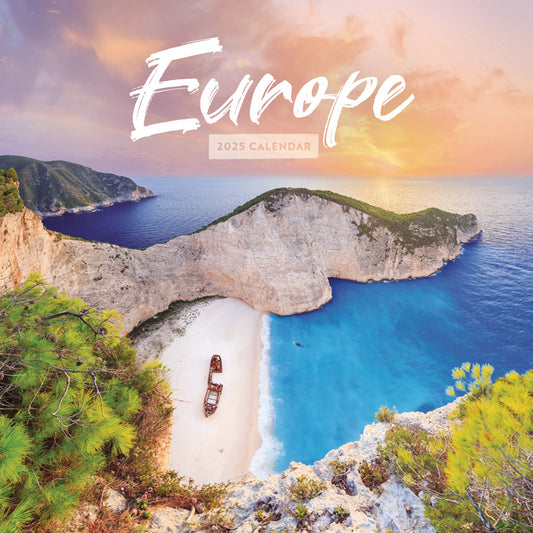 Europe Wall Calendar 2025 (PFP)