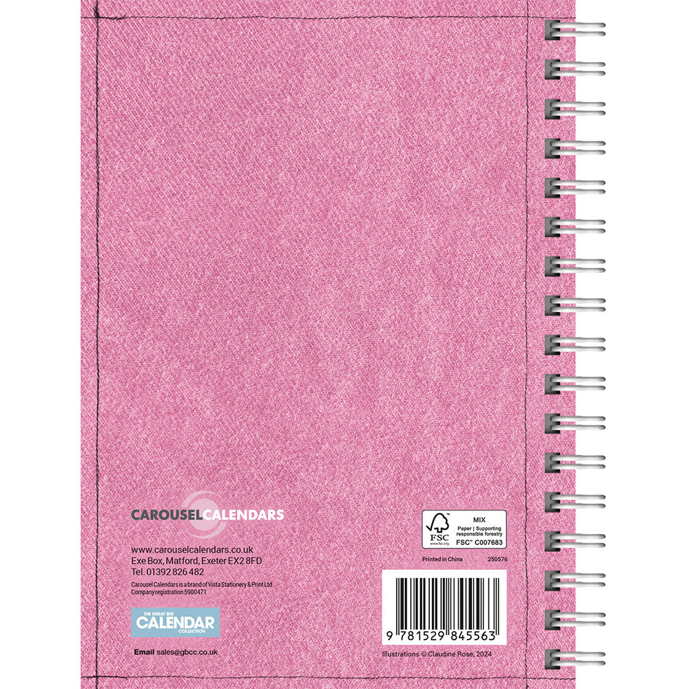 Mums Fabric Planner A5 Diary 2025 (PFP)