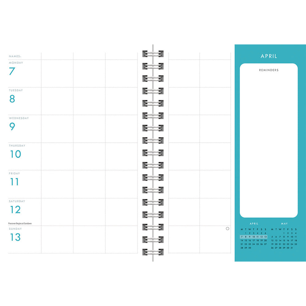 Organised Family (Geometric) Planner A5 Diary 2025 (PFP)