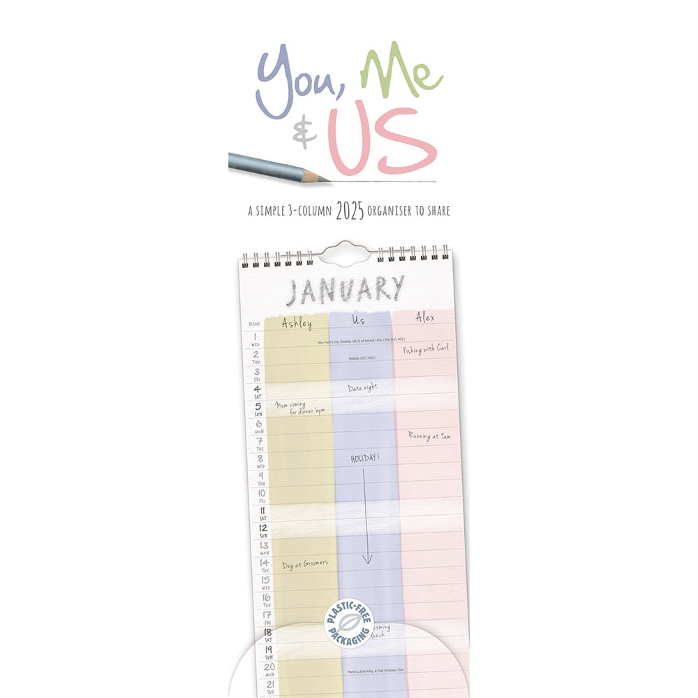 You, Me and Us Slim Planner 2025 (PFP)