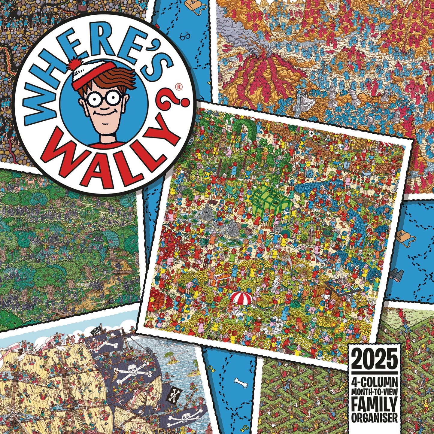 Where's Wally? Wall Planner 2025 (PFP)