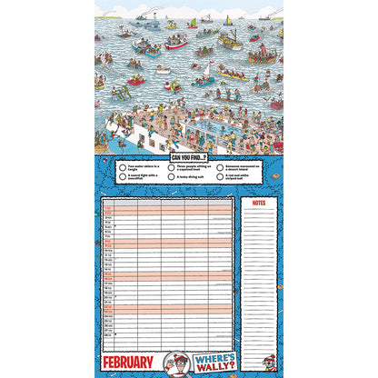 Where's Wally? Wall Planner 2025 (PFP)