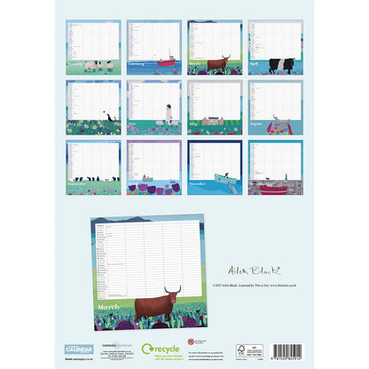 By The Sea Family Organiser A3 Planner 2025 (PFP)