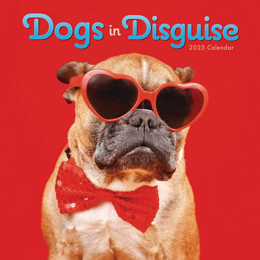 Dogs In Disguise Wall Calendar 2025 (PFP)