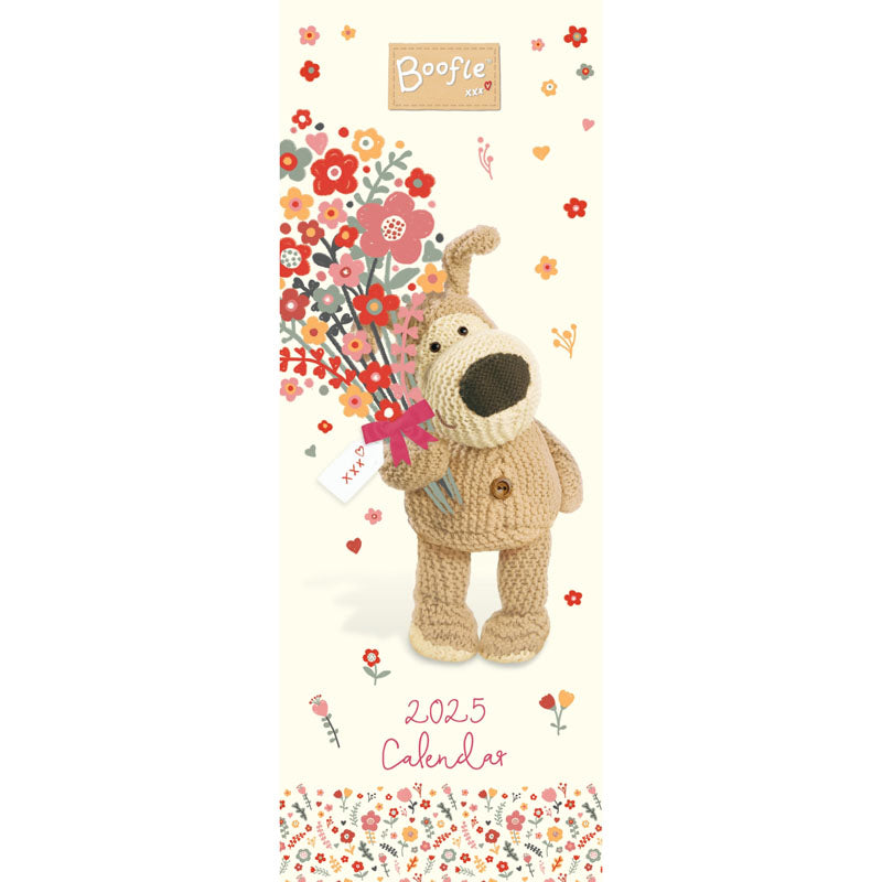 Boofle Slim Calendar 2025 (PFP) Otter House Boofle Desk Calendar 2025