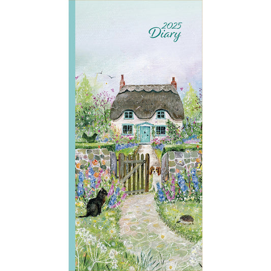 Fashion Diary Cottage Garden Slim Diary 2025 (PFP)