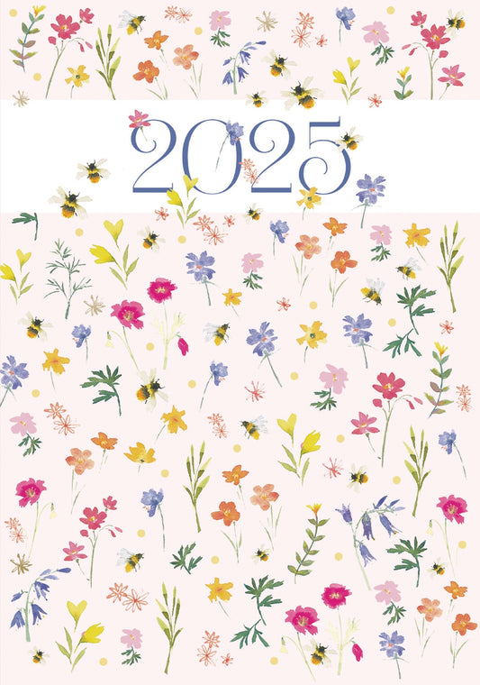 Fashion Diary Delicate Floral A6 Diary 2025 (PFP)