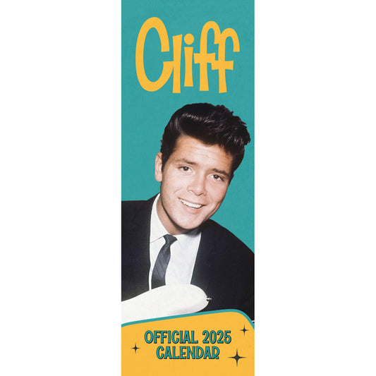 Cliff Richard Slim Calendar 2025