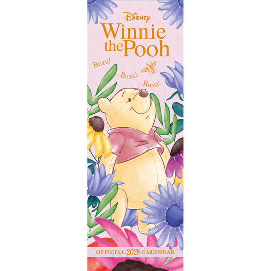 Winnie The Pooh Sketch Slim Calendar 2025 (PFP)