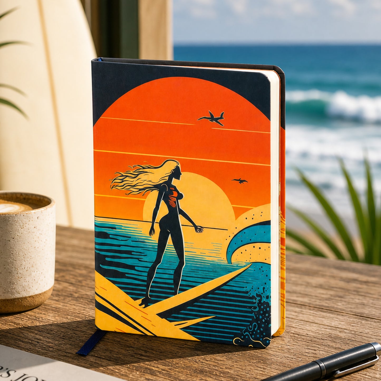 Surfer Girl A5 Notebook