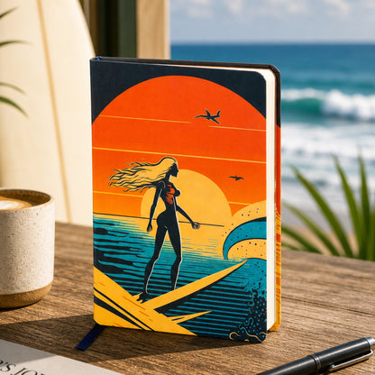 Surfer Girl A5 Notebook