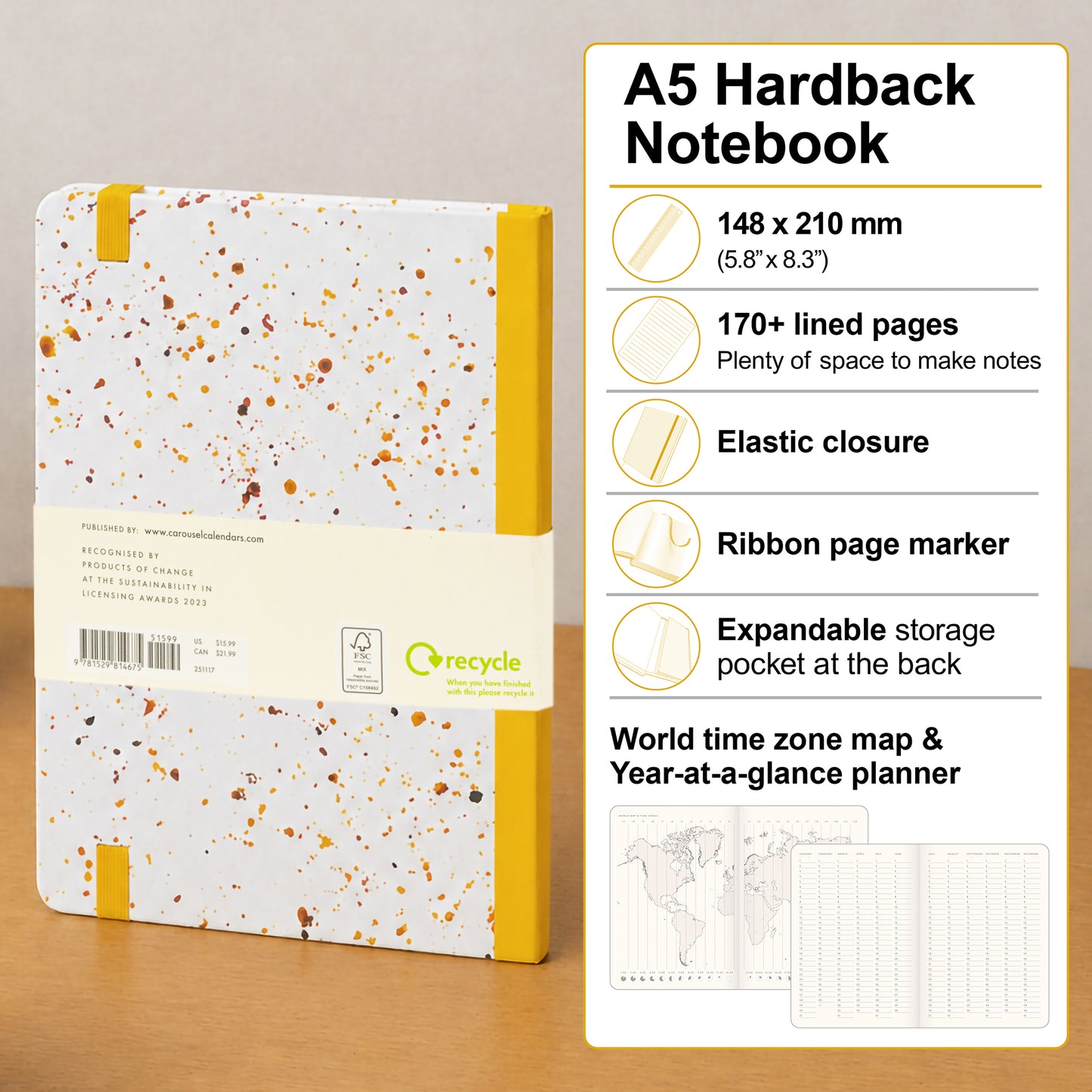 Bree Merryn Stag A5 Notebook