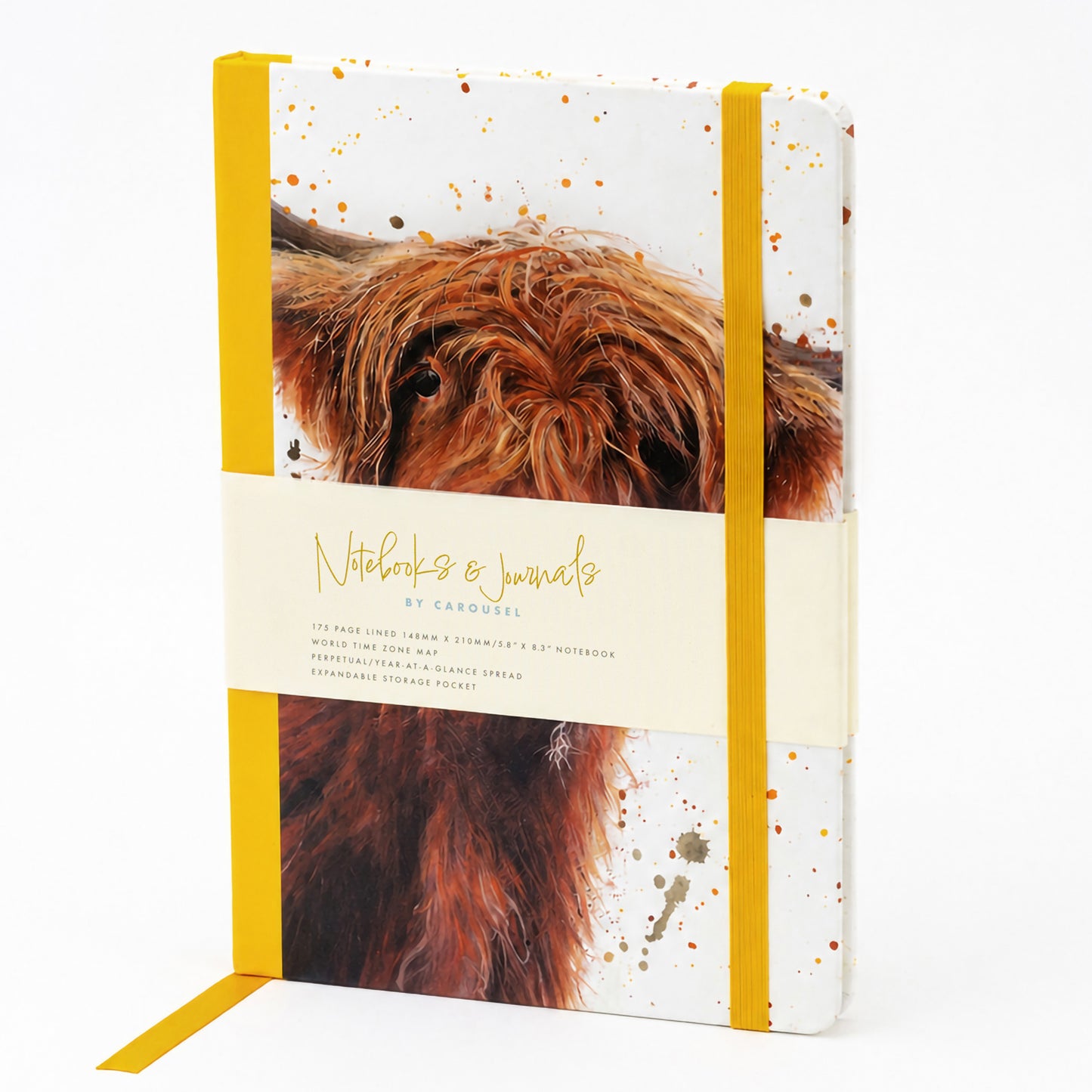Bree Merryn Highland Cow A5 Notebook