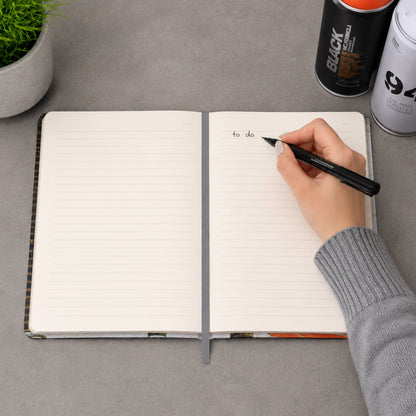 A5 Notebook Featuring Banksy's Artwork