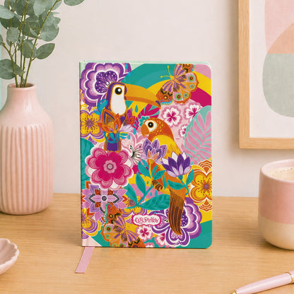 Birds and Flowers A5 Notebook