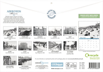 Aberdeen Memories A4 Calendar 2026