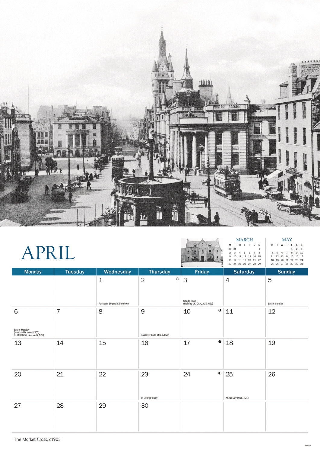 Aberdeen Memories A4 Calendar 2026