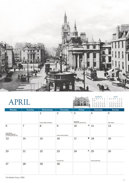 Aberdeen Memories A4 Calendar 2026