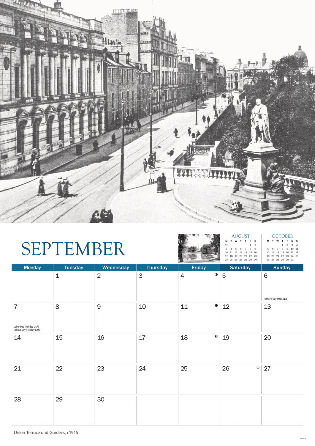 Aberdeen Memories A4 Calendar 2026