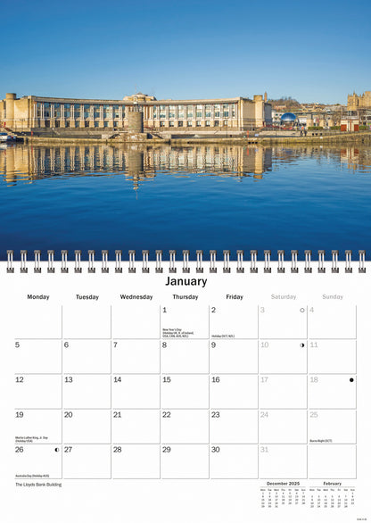 Bristol A5 Calendar 2026