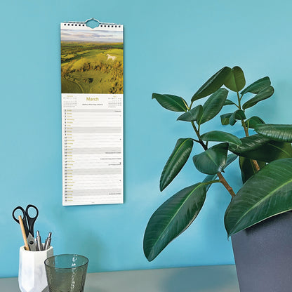 Charm of England Slim Calendar 2026