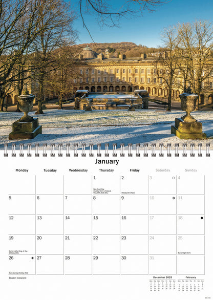 Derbyshire A5 Calendar 2026