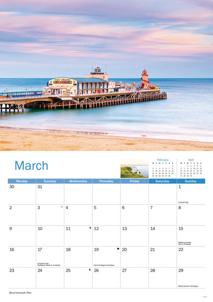 Dorset A4 Calendar 2026