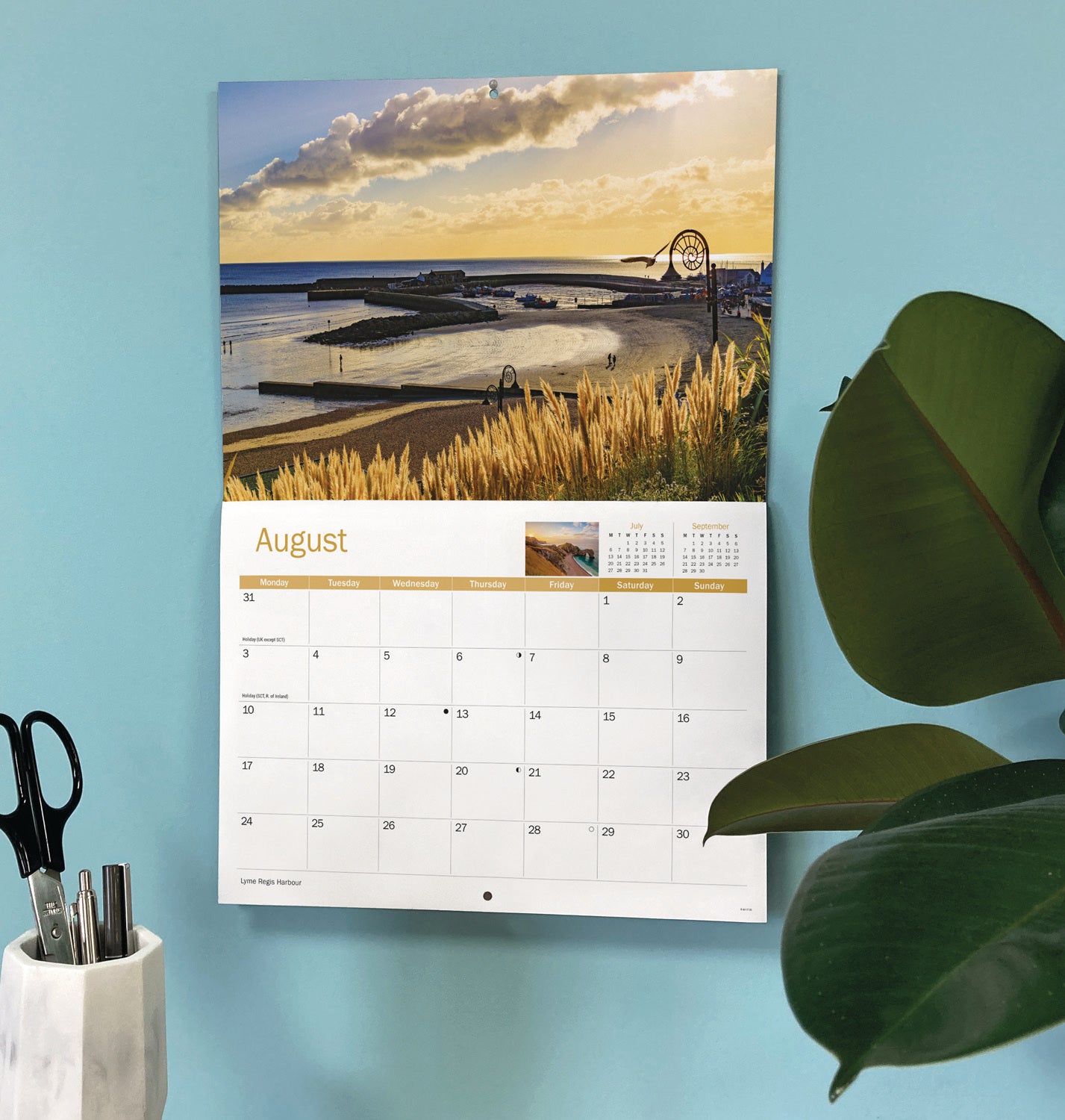 Dorset A4 Calendar 2026