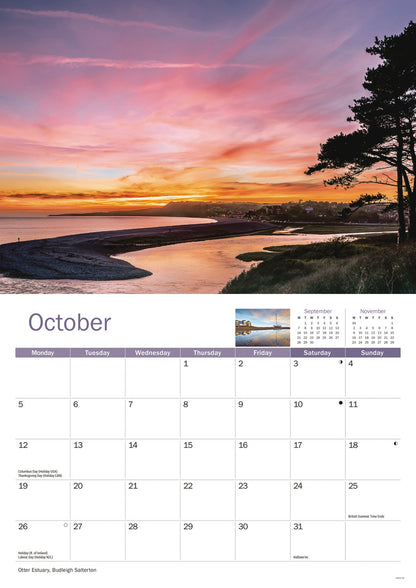 East Devon A4 Calendar 2026