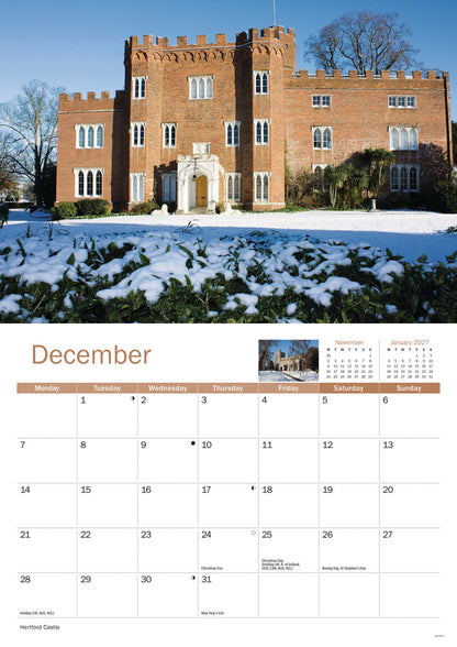 Hertfordshire A4 Calendar 2026
