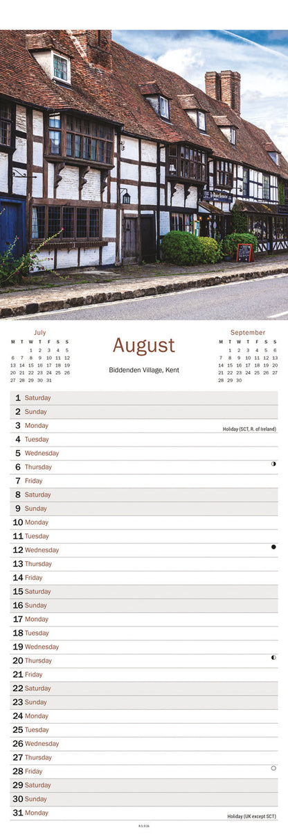 Images of Britain Slim Calendar 2026