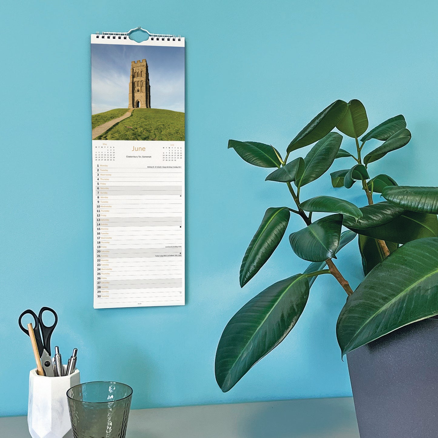 Images of Britain Slim Calendar 2026