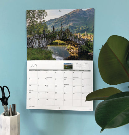 Lake District A4 Calendar 2026