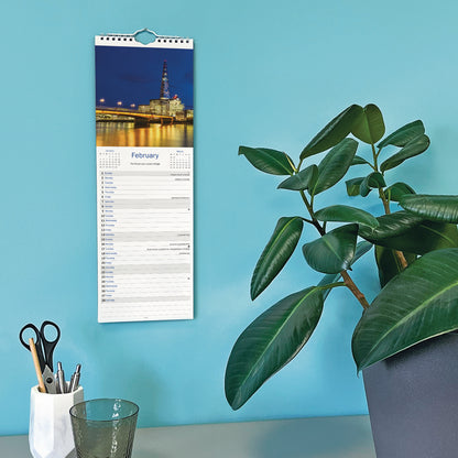 London Slim Calendar 2026