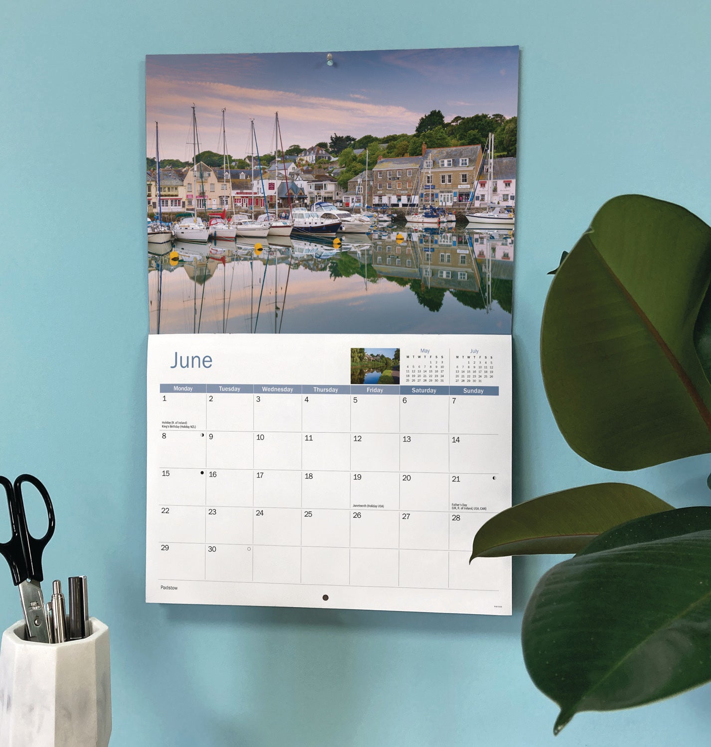 North Cornwall A4 Calendar 2026