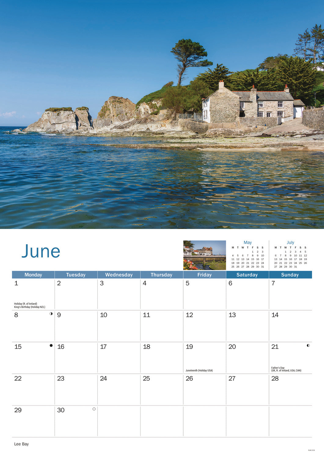 North Devon A4 Calendar 2026
