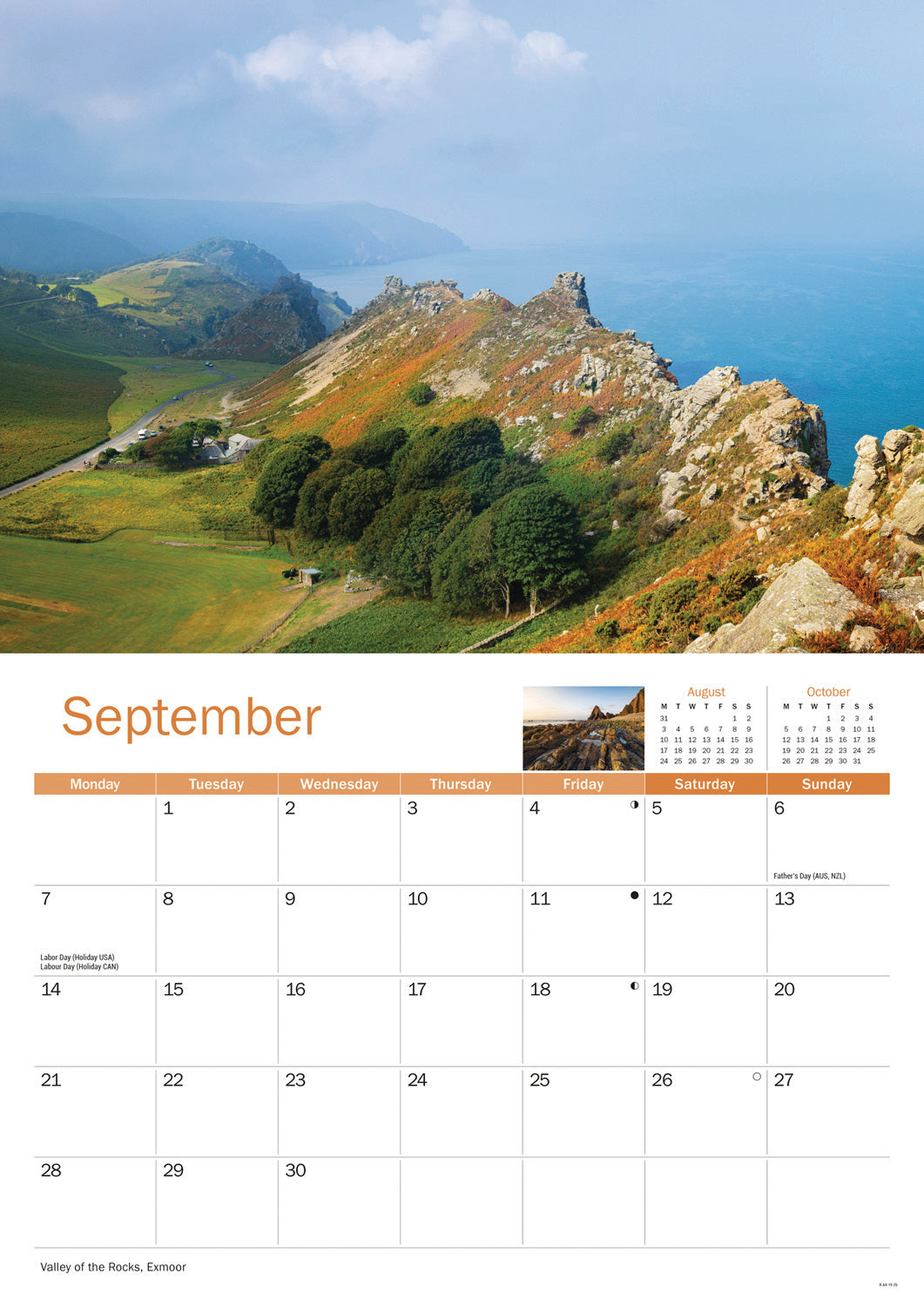 North Devon A4 Calendar 2026